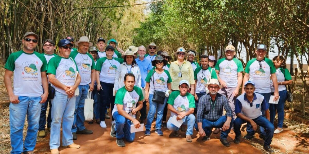 Comitiva da Empaer-MT visita sede da Emater, em Goiânia