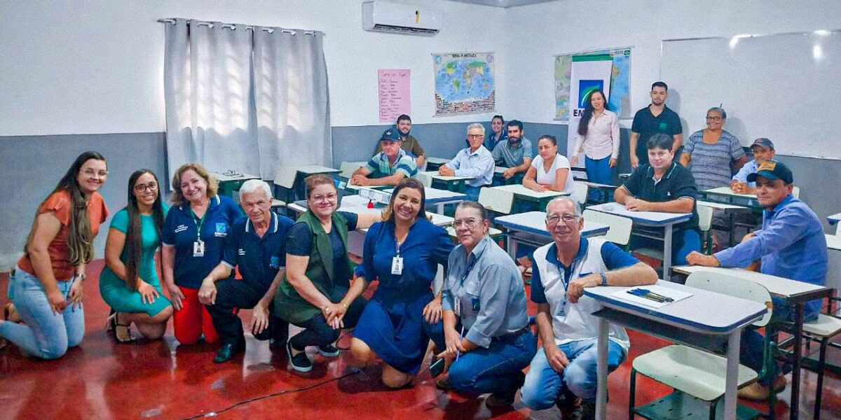 Mutirão da Emater em Heitoraí começa com curso de Bovinocultura Sustentável