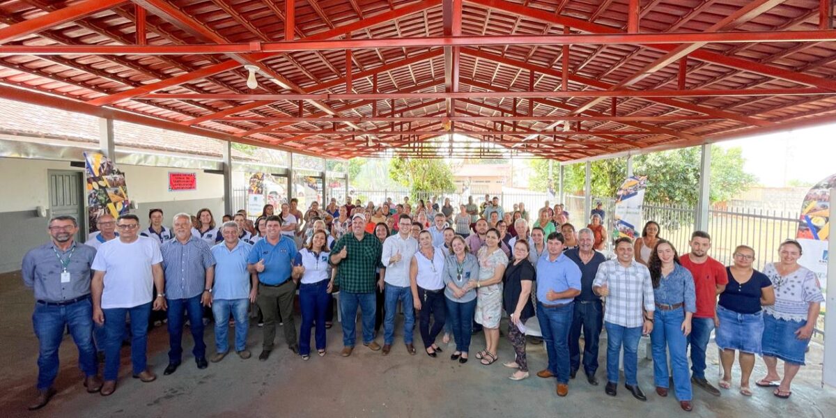 Abertura oficial do Mutirão da Emater em Heitoraí tem participação do presidente