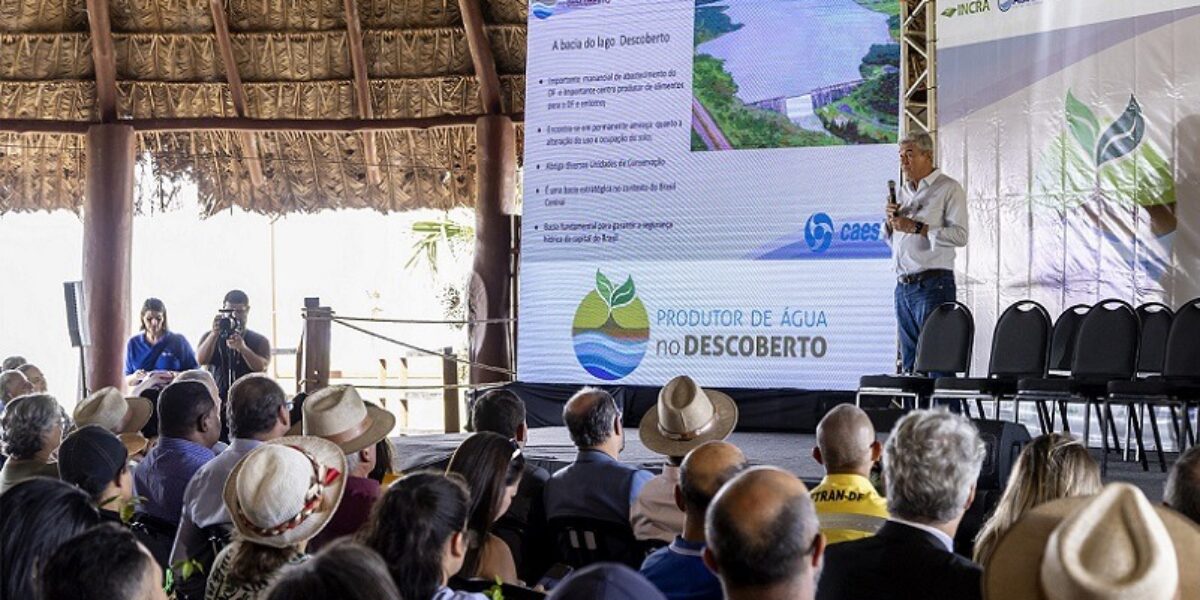 Emater participa de lançamento do projeto Produtor de Água no Descoberto