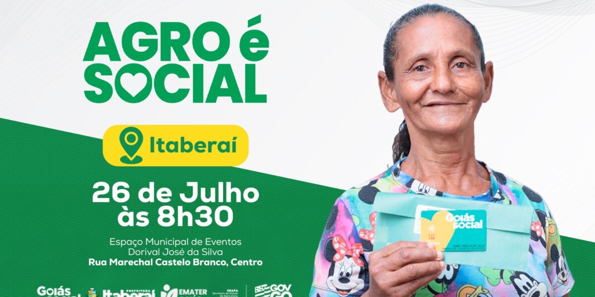 Emater realiza 6ª edição do Agro é Social em Itaberaí no dia 26 de julho