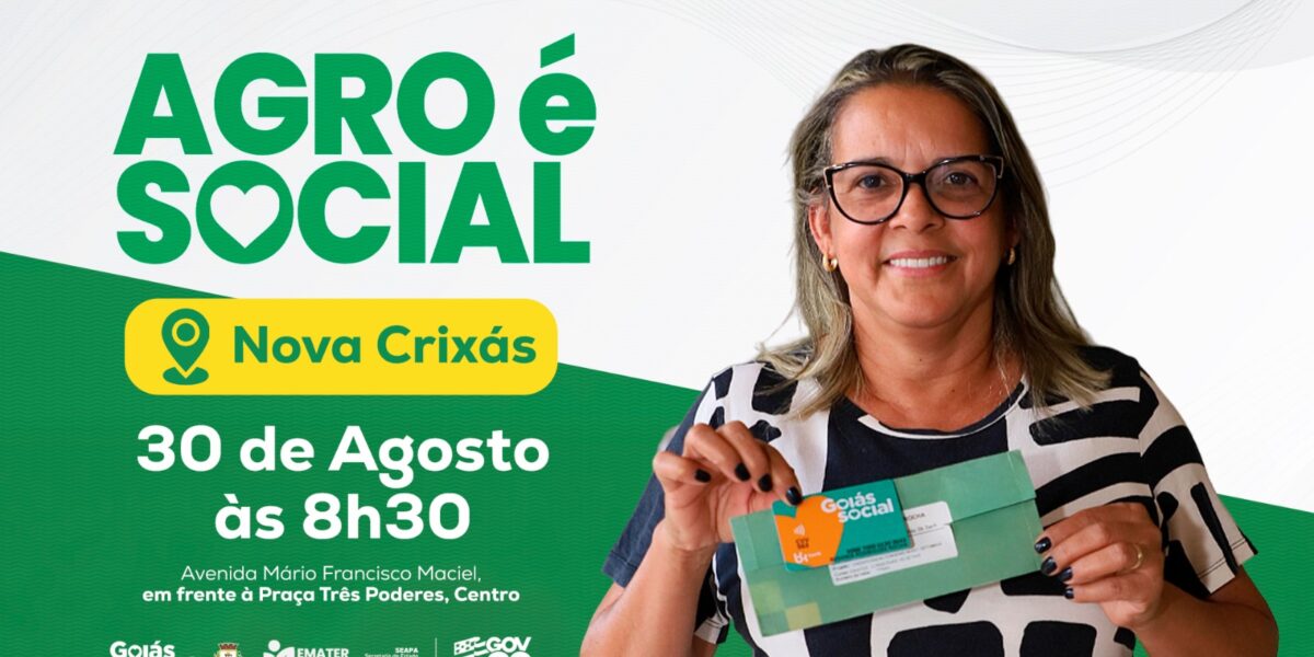 Emater realiza encerramento do Agro é Social em Nova Crixás nesta sexta-feira, 30