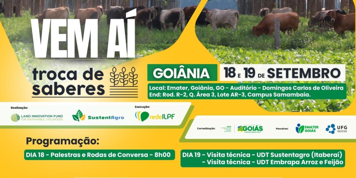 Emater Goiás sedia evento sobre práticas de agricultura sustentável