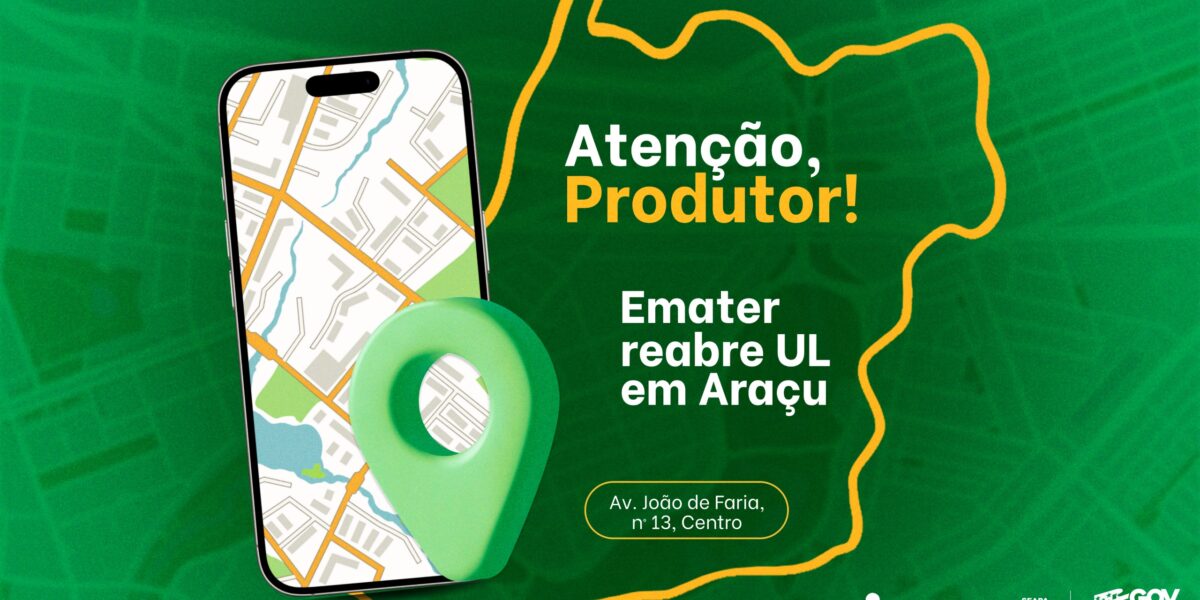Emater Goiás reabre unidade local em Araçu