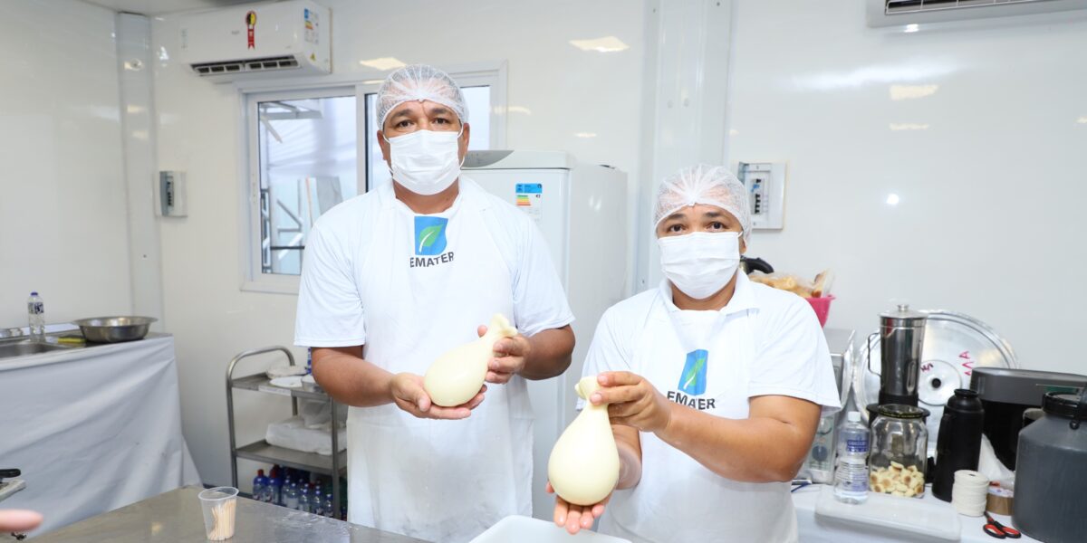 Emater Goiás promove oficina de queijo cabacinha na 22ª Tecnoshow