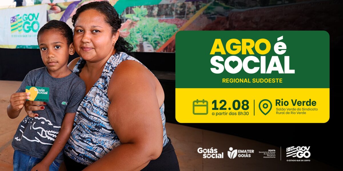 Emater Goiás encerra 14ª edição do Agro é Social em Rio Verde