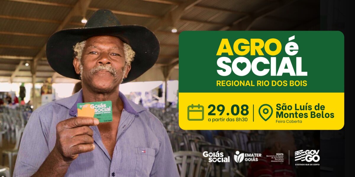 Emater Goiás encerra 16ª edição do Agro é Social em São Luís de Montes Belos