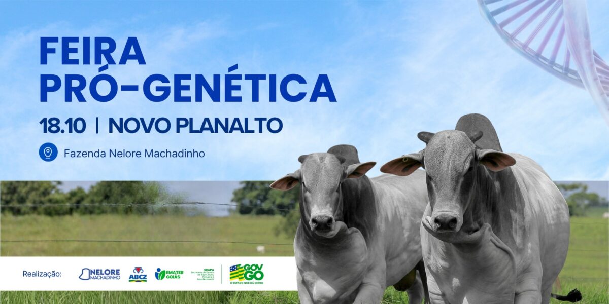 Emater Goiás e ABCZ realizam Feira Pró-Genética em Novo Planalto