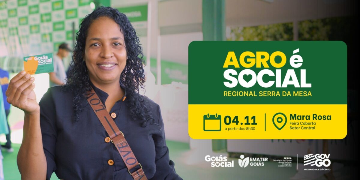 Emater Goiás promove encerramento do Agro é Social em Mara Rosa
