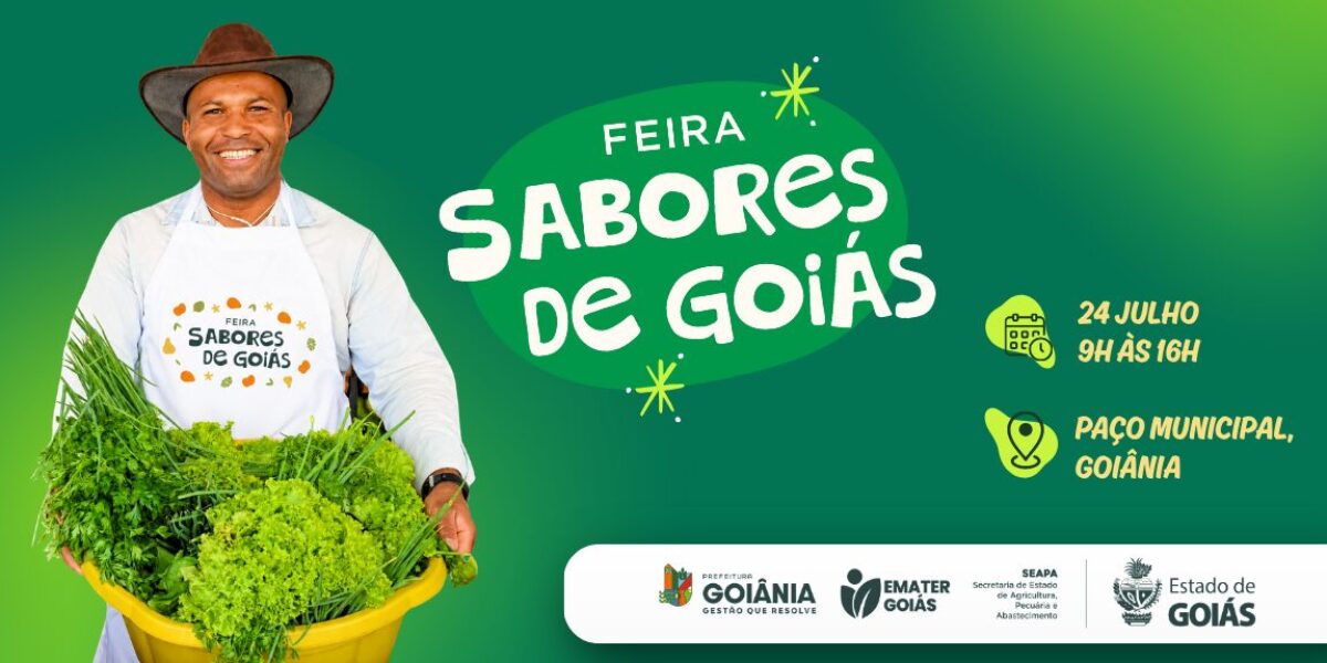 Emater Goiás realiza, em Goiânia, a primeira edição da Feira Sabores de Goiás nesta sexta-feira, 24