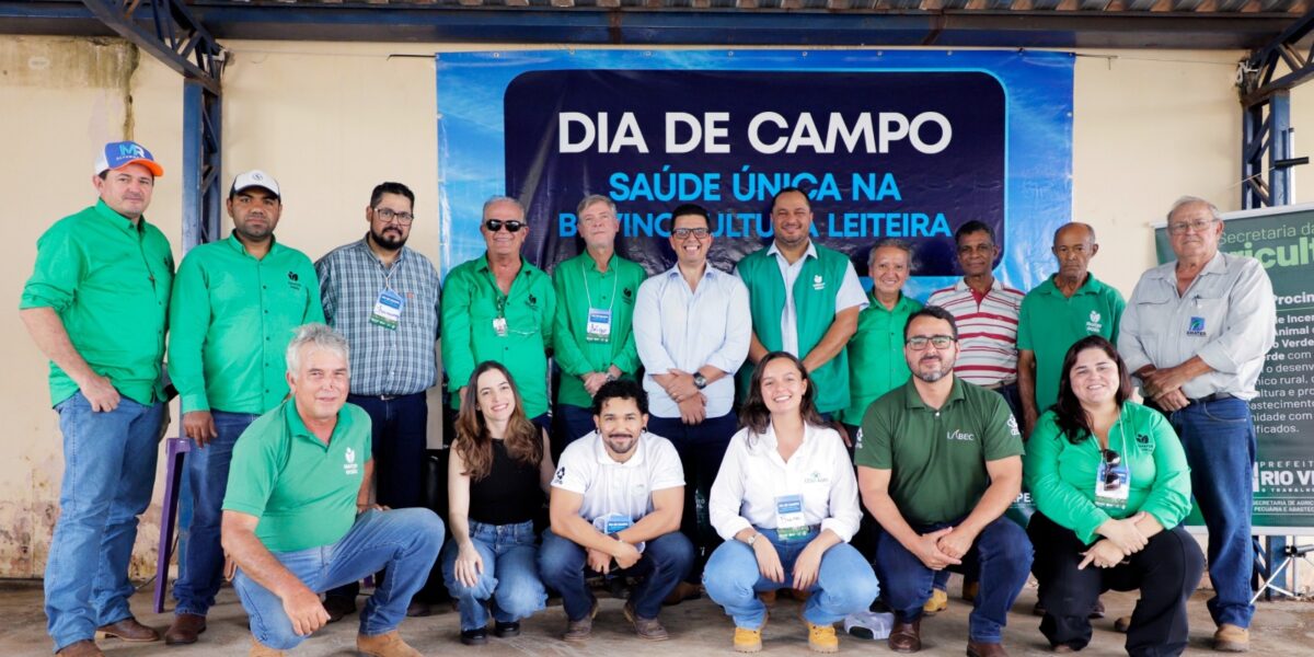 Emater Goiás promove Dia de Campo e apresenta boas práticas para a bovinocultura leiteira em Rio Verde