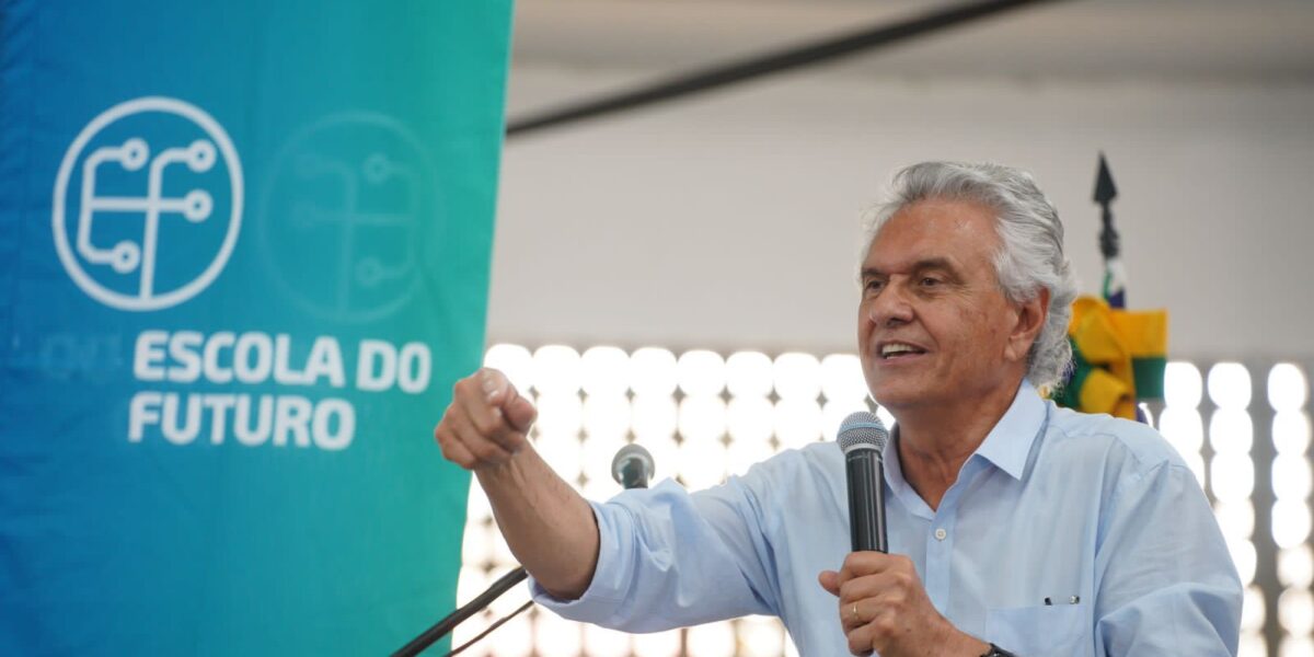 Governador Ronaldo Caiado inaugura Escola do Futuro em Valparaíso de Goiás