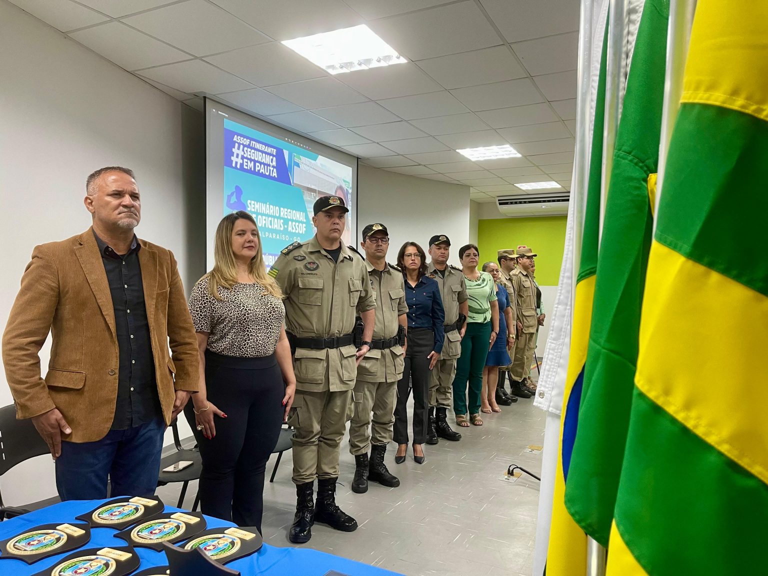 Em palestra à ASSOF Itinerante Caroline Fleury destaca presença do Governo de Goiás no Entorno