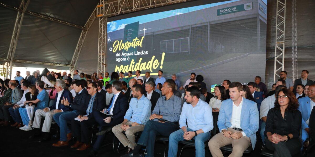 Gestão Caiado refaz projeto, retoma obra e entrega Hospital Estadual de Águas Lindas