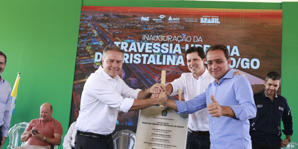Travessia urbana da BR-050 é inaugurada em Cristalina