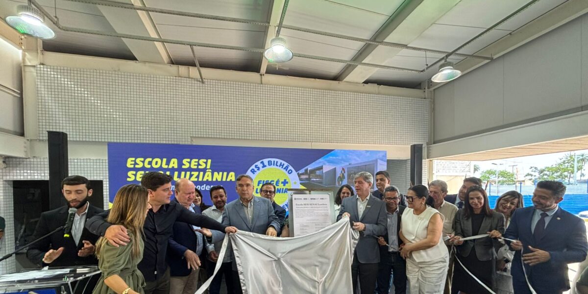 Secretária do Entorno destaca impacto da nova Escola Sesi Senai em Luziânia