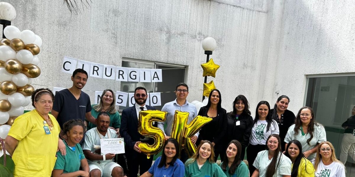 Saúde de Goiás atinge a marca de 5 mil cirurgias realizadas no Hospital Estadual de Luziânia