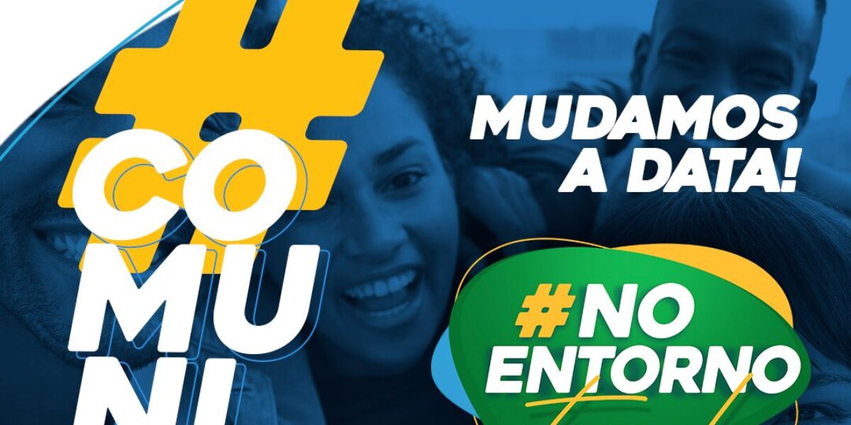 Feira #NoEntornoTem tem nova data: 18 e 19 de outubro