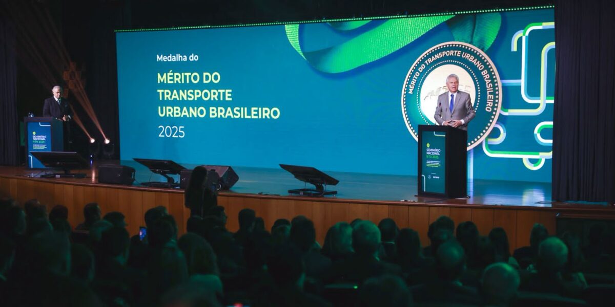 Caiado recebe homenagem em Brasília e destaca avanços do transporte público em Goiânia