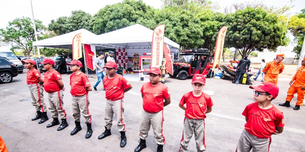 Entorno do DF tem inscrições abertas para o Programa Bombeiro Mirim do CBMGO