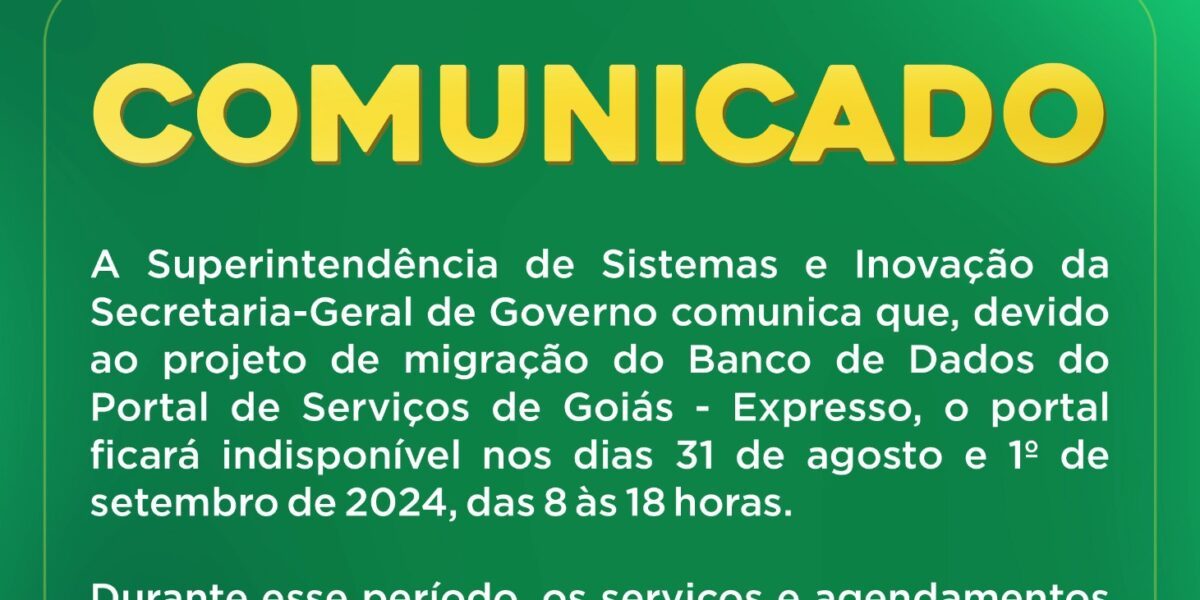 Comunicado