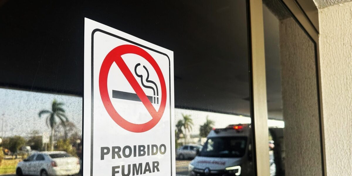 Hugol realiza campanha “Hospital Sem Cigarro” contra o fumo nas dependências da unidade