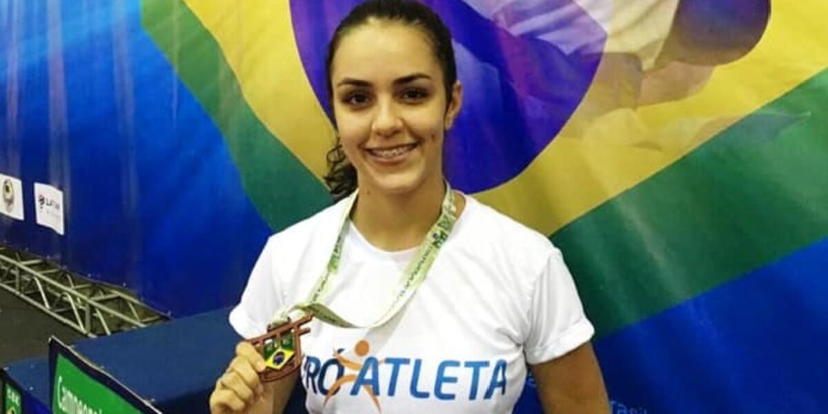 Carateca bolsista do PróAtleta garante vaga para as finais do Campeonato Brasileiro