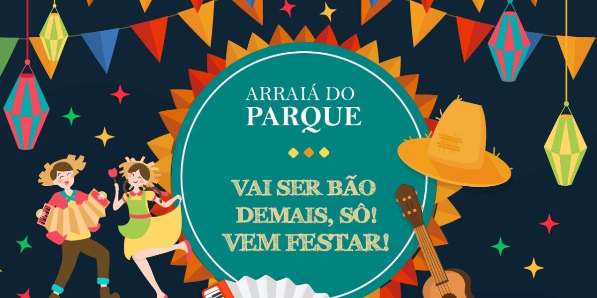 Parque Marcos Veiga Jardim promove arraiá nesta quinta