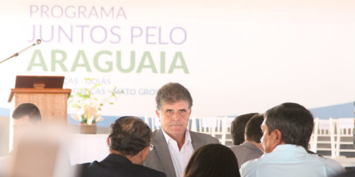 Secretário participa de lançamento do “Juntos pelo Araguaia” com Caiado e Bolsonaro