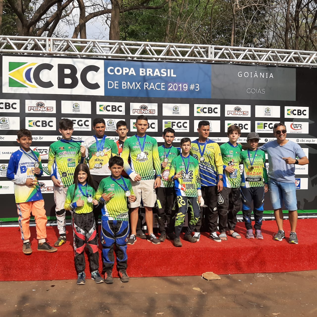 Goiás conquista terceiro lugar no Campeonato Brasileiro BMX Race