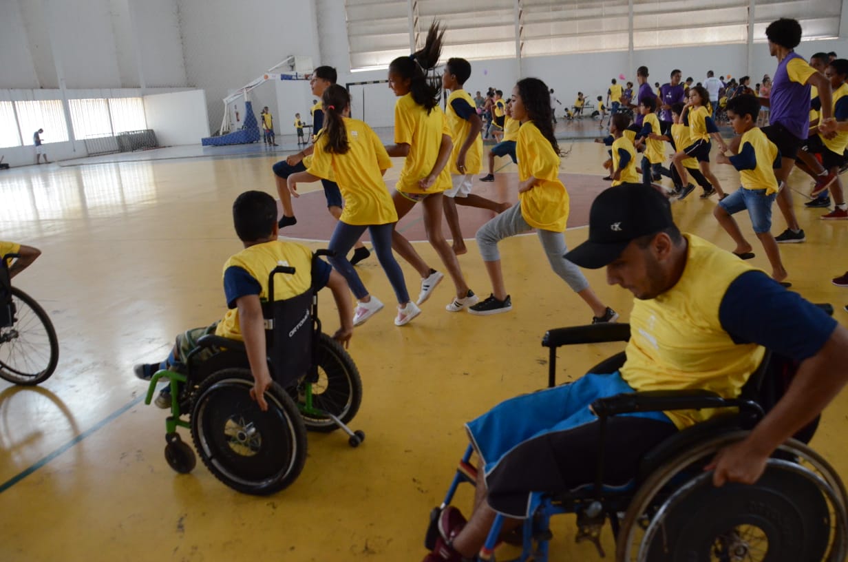Festival Paralímpico oferece vivência do paradesporto para crianças e adolescentes