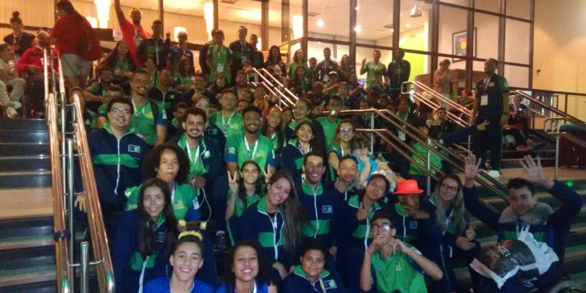 Com 45 medalhas e 4ª posição, Goiás faz história nas Paralimpíadas Escolares, em São Paulo