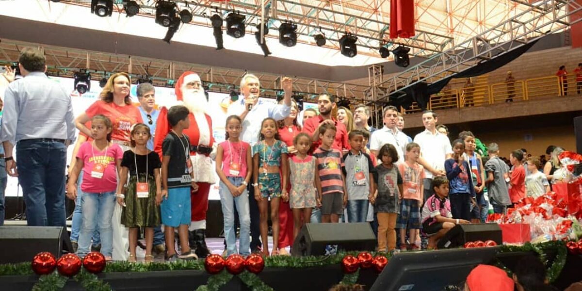 Com presença do Governador Ronaldo Caiado, ginásio Goiânia Arena recebe Natal do Bem