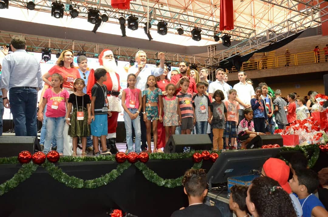 Com presença do Governador Ronaldo Caiado, ginásio Goiânia Arena recebe Natal do Bem