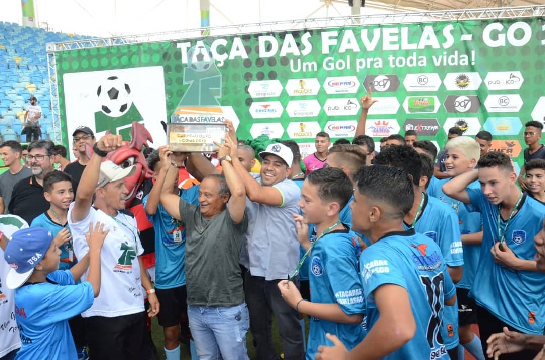 Parque Atheneu conquista primeira Taça das Favelas de Goiás, no Estádio Olímpico