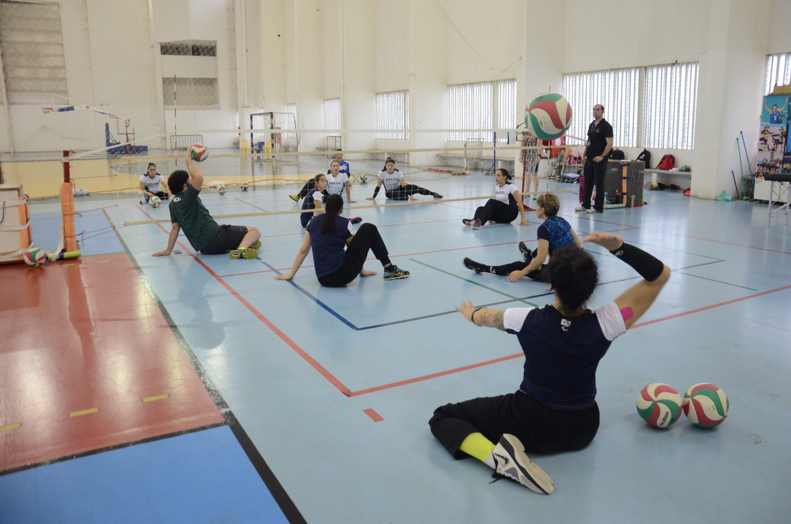 Seleção Brasileira de vôlei sentado realiza semana de treinamentos no Centro de Referência Paralímpico