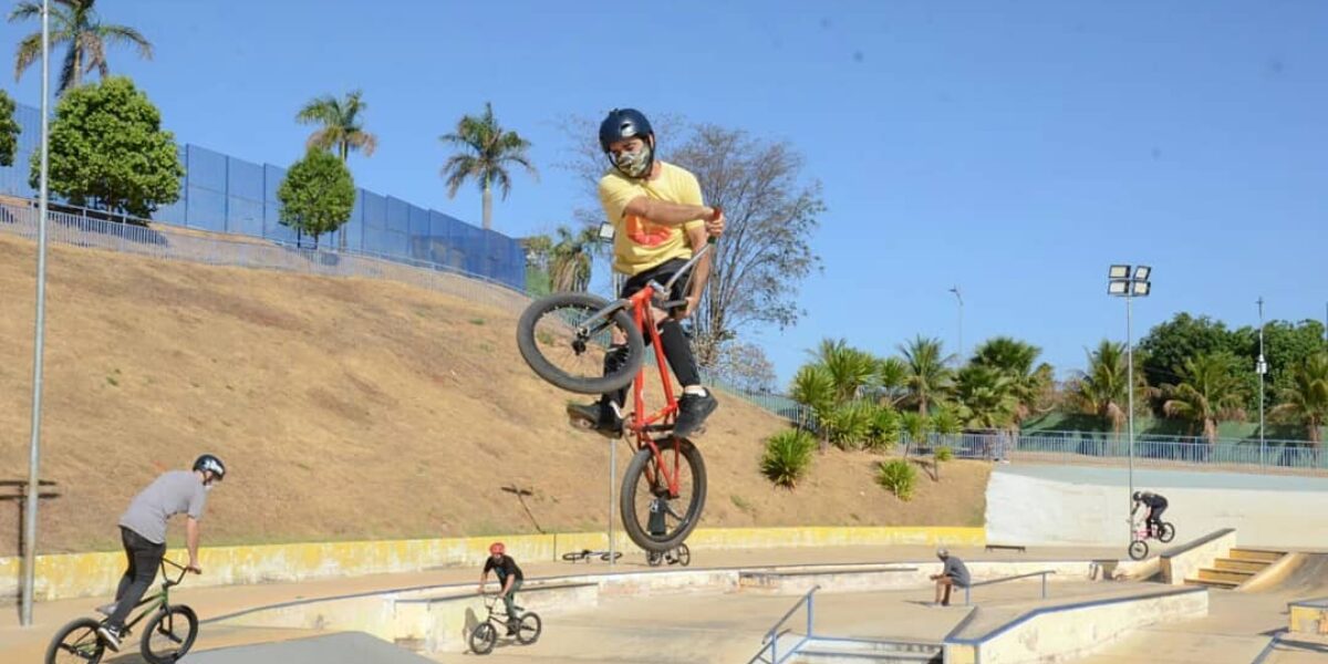 Parque Marcos Veiga Jardim recebe primeira sessão de treinos de ciclismo BMX