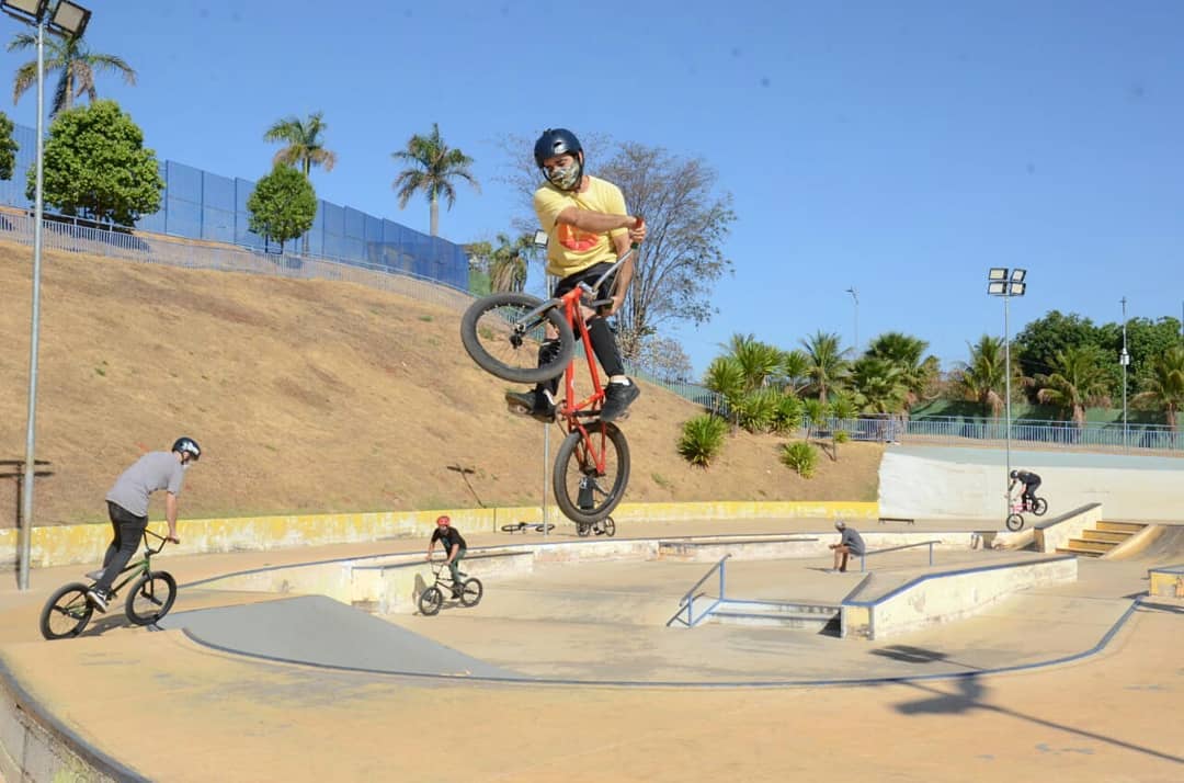 Parque Marcos Veiga Jardim recebe primeira sessão de treinos de ciclismo BMX