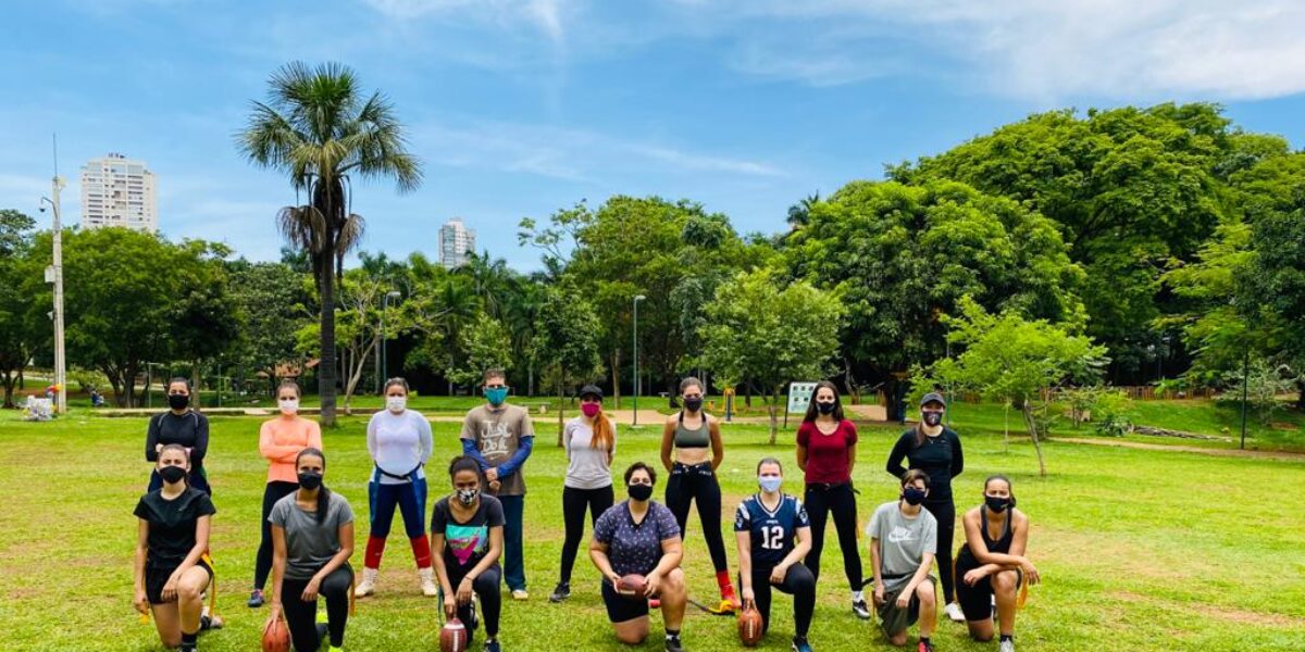 Estádio Olímpico Pedro Ludovico Teixeira recebe jogo amistoso de flag football do Goiânia Rednecks