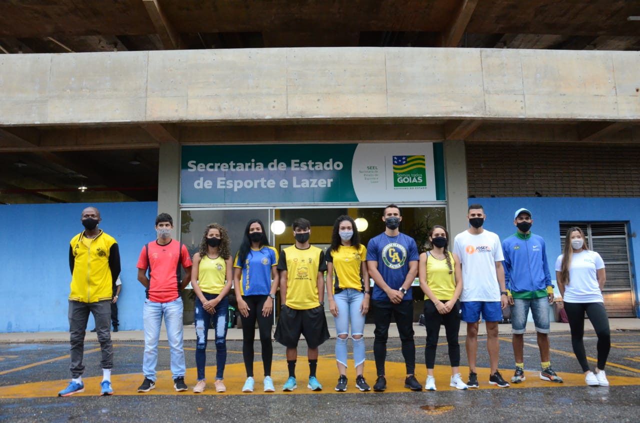 Bolsistas do Pró-Atleta representam Goiás no Troféu Brasil de Atletismo, realizado em São Paulo