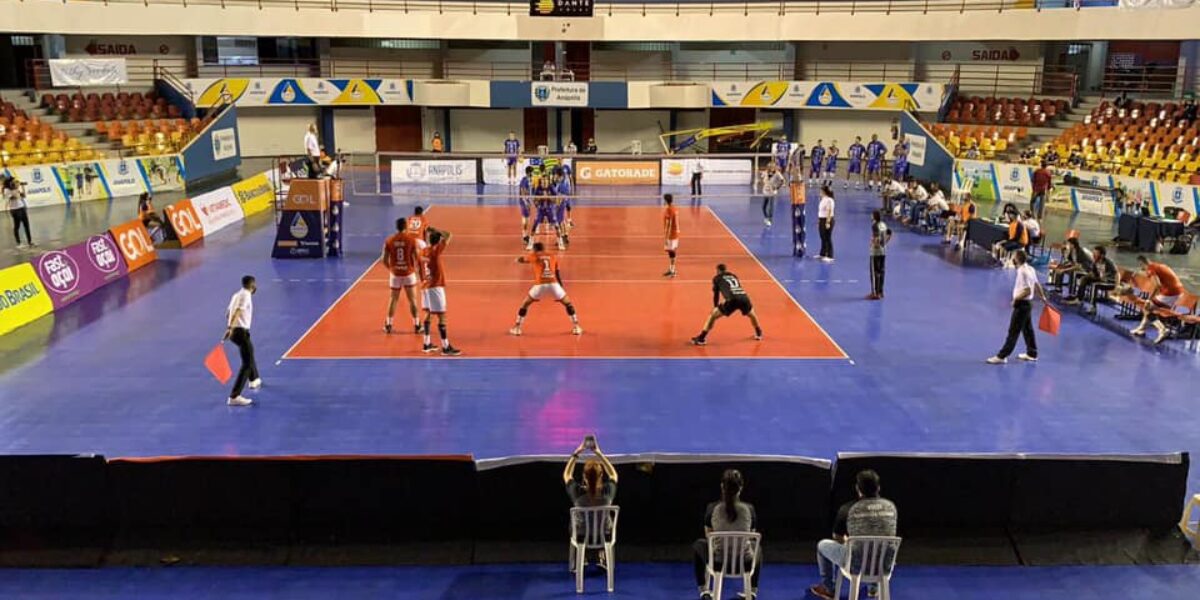 Anápolis Vôlei vence Vila Nova e vai disputar acesso à Superliga A em duelo regional com o Brasília