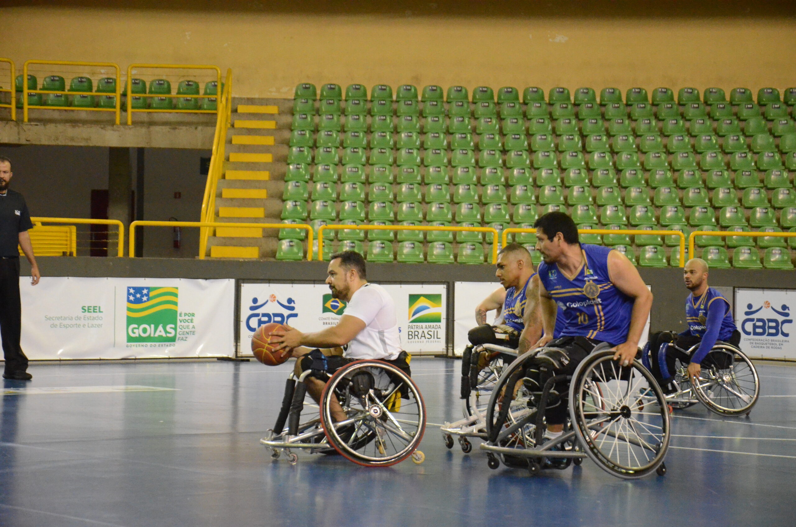 Com público liberado, Goiânia Arena recebe final do Campeonato Brasileiro de Basquete em Cadeira de Rodas