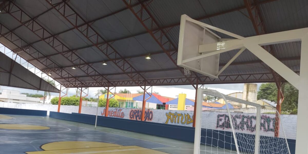 Com quadras revitalizadas, Itauçu sedia quarta etapa dos Jogos Abertos de Goiás 2021