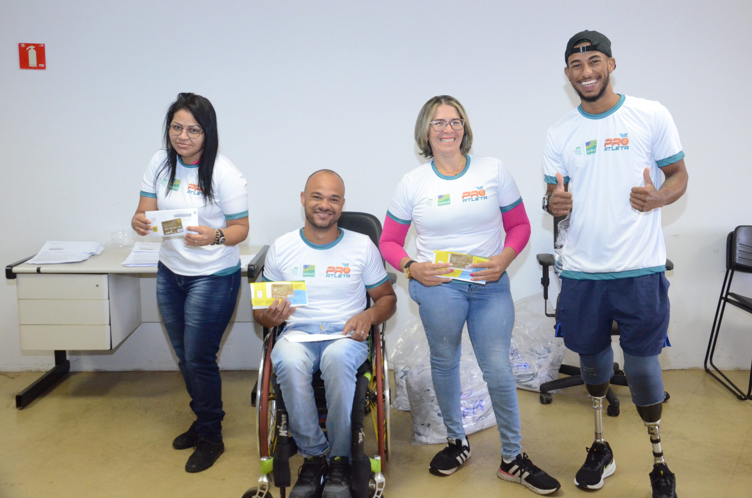 Governo de Goiás inicia entrega dos cartões do Pró-Atleta 2022 para os 600 contemplados