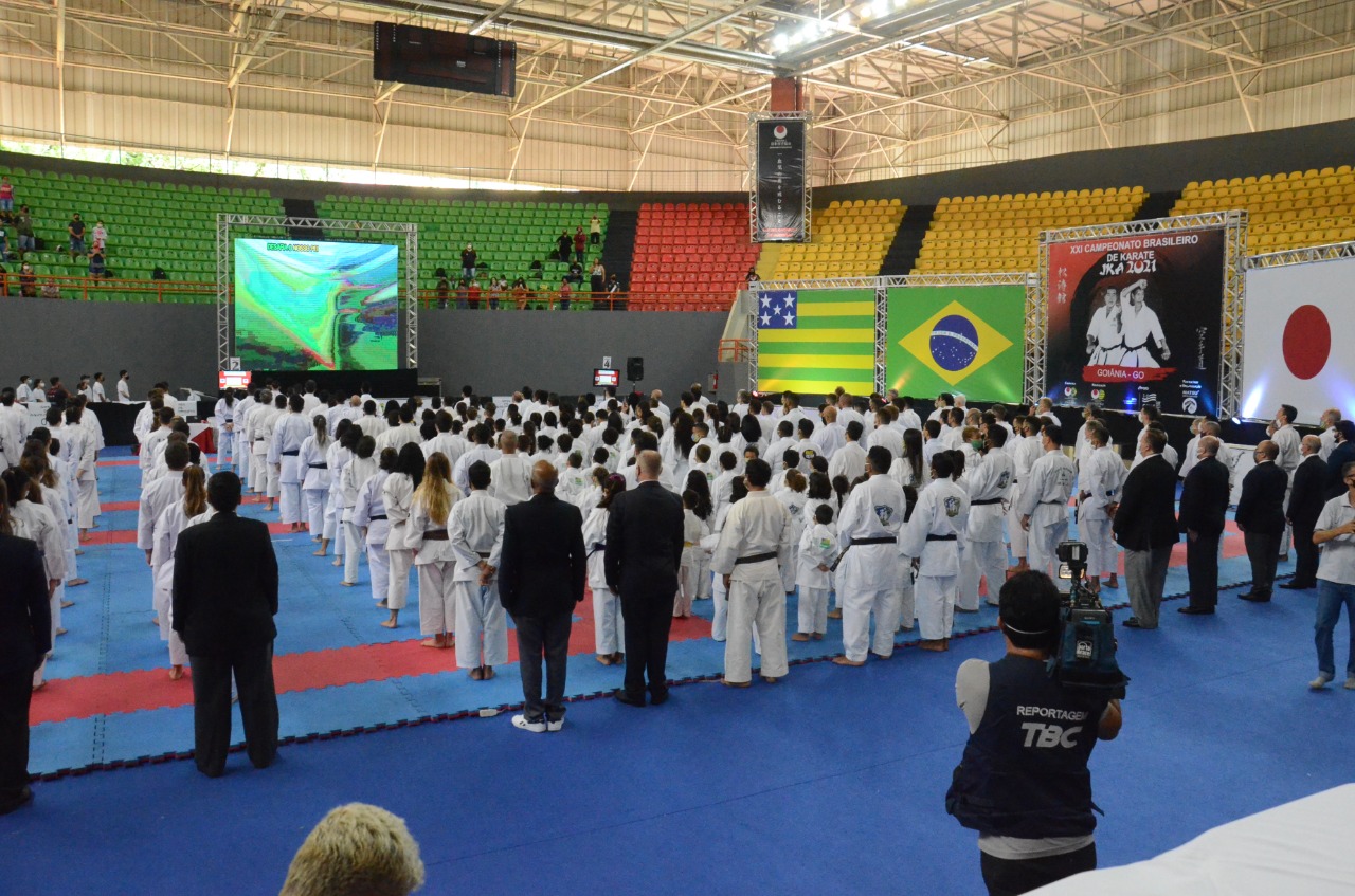 Governo de Goiás promove 1ª Copa Construindo Campeões com mais de 1,5 mil atletas de karatê