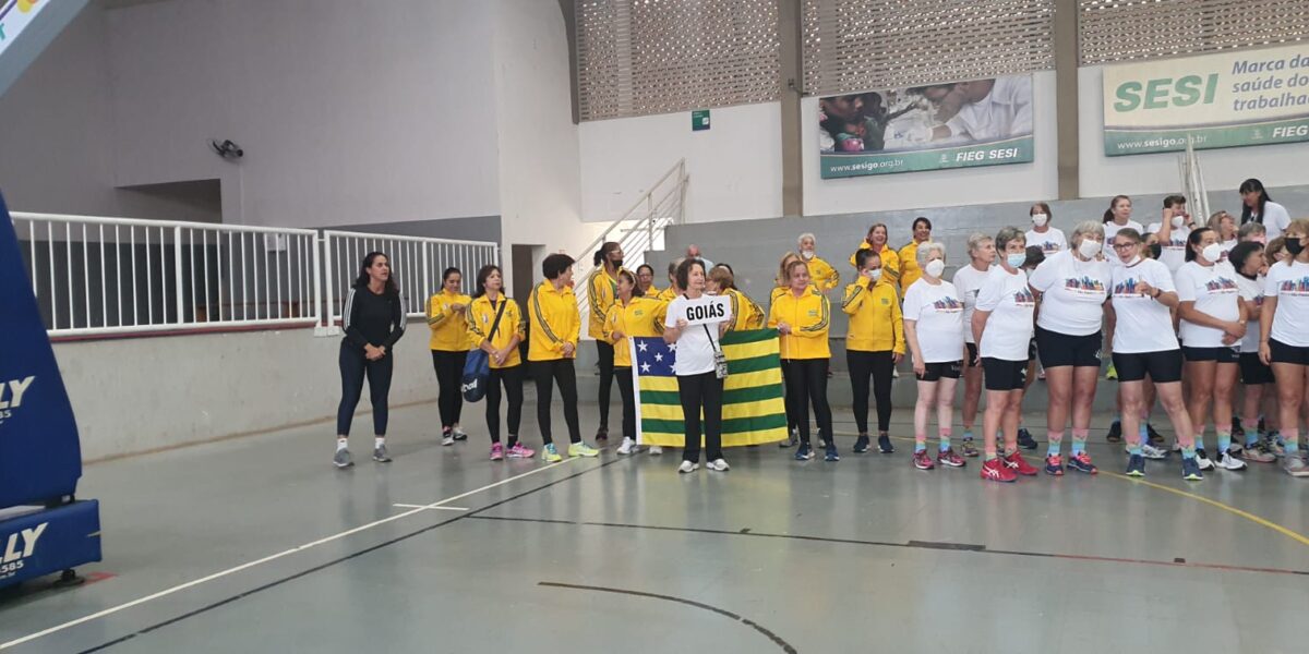 Com apoio da Secretaria de Estado de Esporte e Lazer, Goiânia sedia Campeonato Brasileiro Feminino de Voleibol Master