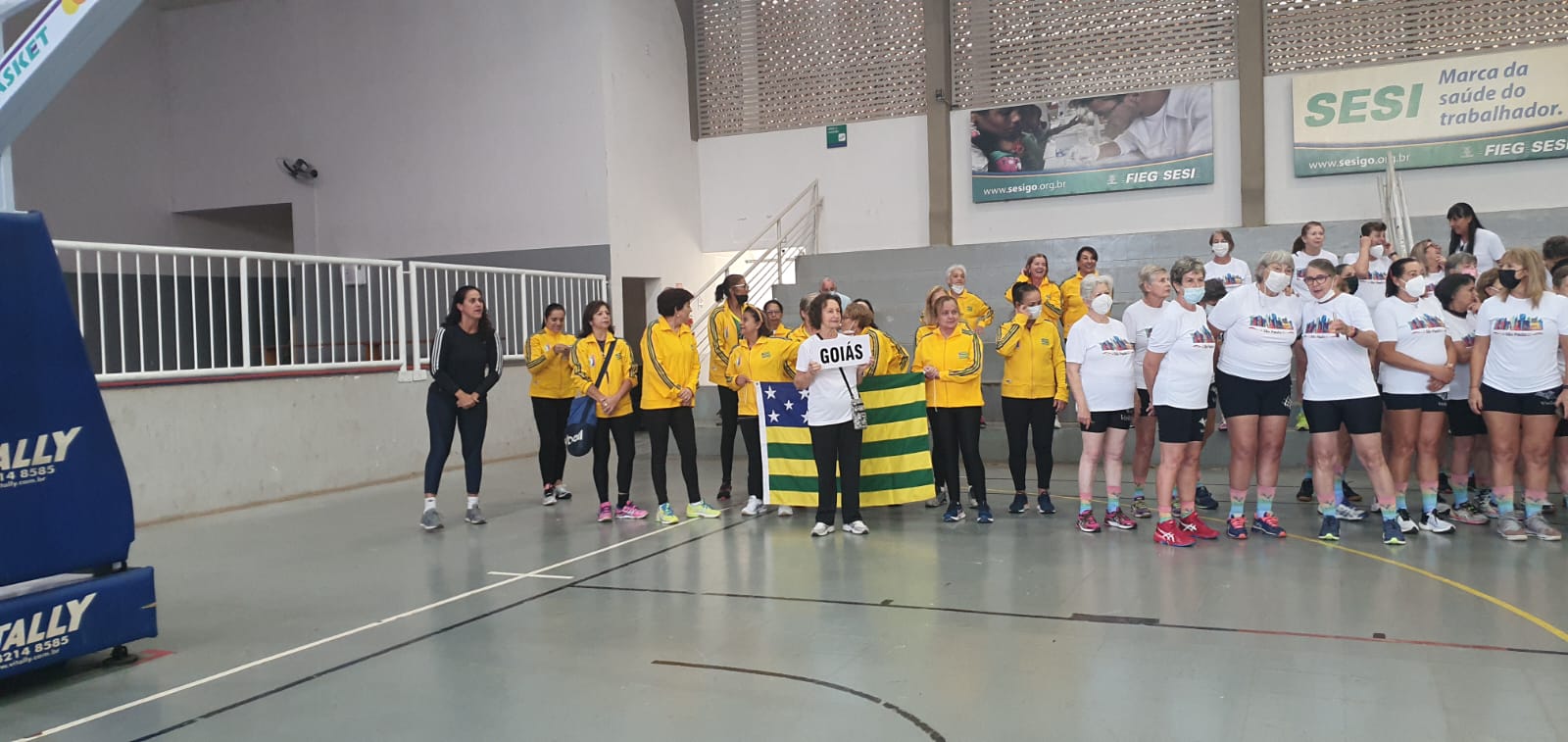 Com apoio da Secretaria de Estado de Esporte e Lazer, Goiânia sedia Campeonato Brasileiro Feminino de Voleibol Master