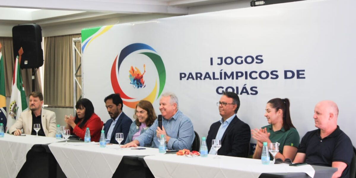 Governo de Goiás anuncia primeira edição dos Jogos Paralímpicos do Estado