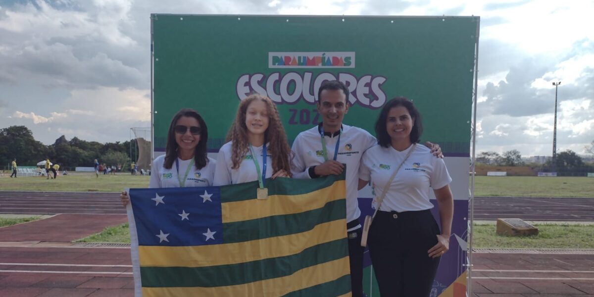 Delegação goiana conquista 117 medalhas em fase regional das Paralimpíadas Escolares, em Brasília