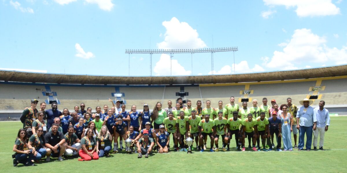 Vão do Moleque e Vazante vencem Copa Quilombola, no Estádio Serra Dourada